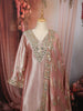 Blush Pink Gold Mirror Embroidered  Design Tissue Silk Straight Cut Salwar Suit with Matching Designer Dupatta