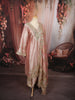 Blush Pink Gold Mirror Embroidered  Design Tissue Silk Straight Cut Salwar Suit with Matching Designer Dupatta