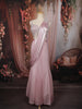 Blush Pink Heavy Sequins Embroidered Design Shimmer Lehenga with Drapped Dupatta