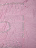 Blush Pink Heavy Sequins and Beads Embroidered Design Net Saree with Scalloped Border