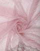 Blush Pink Heavy Stone Embellished Design Pure Organza Party Wear Saree with Designer Border