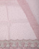 Blush Pink Heavy Stone Embellished Design Pure Organza Party Wear Saree with Designer Border