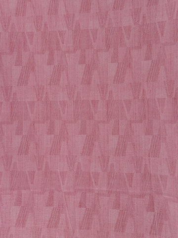 Blush Pink And Earthy Tones Abstract Printed Semi Tussar Silk Saree - Diadem