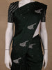 Bottle Green Bird Design Tussar Silk Saree - Diadem