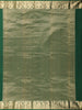 Bottle Green Butta Woven Design Pure Kanchipuram Silk Saree with Contrast Gold Zari Border
