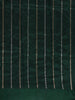 Bottle  Green Butta Woven Katan Banarasi Saree