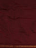 Bottle Green Butta Zari Woven Design Pure Kanchipuram Silk Saree with Contrast Zari Border