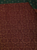 Bottle Green Butta Zari Woven Design Pure Kanchipuram Silk Saree with Contrast Zari Border