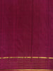 Bottle Green Checks Woven Pure Kanchipuram Silk Saree With Zari Border