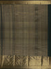 Bottle Green Floral Brocade Woven Pure Kanchipuram Silk Saree With Zari Border