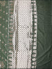 Bottle Green Floral Butta Woven Design Soft Tissue Saree
