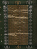 Bottle Green  Floral Butta  Woven Katan Banarasi Saree
