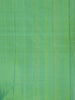 Bottle Green Floral Butta Woven Pure Kanchipuram Silk Saree