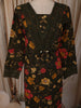 Bottle Green Floral Printed Design Cotton Salwar Suit with Dupatta