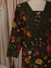Bottle Green Floral Printed Design Cotton Salwar Suit with Dupatta
