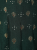 Bottle Green Floral Woven Banarasi Silk Palazzo Suit with Dupatta