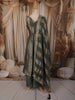 Bottle Green Floral Zari Woven Design Tissue Silk Palazzo Suit with Designer Dupatta