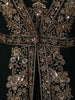 Bottle Green Floral sequins and Zardozi Embroidered Design Georgette Mastani  Gown with Dupatta
