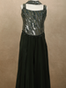 Bottle Green Heavy Sequins and Beads Embroidered Design Satin Kids Palazzo Suit with Choker  Dupatta