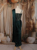 Bottle Green Heavy Sequins and Beads Embroidered Design Satin Ready To Wear Saree