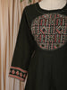 Bottle Green Kalamkari Printed Design Cotton Anarkali Salwar Suit with Matching Dupatta