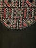 Bottle Green Kalamkari Printed Design Cotton Anarkali Salwar Suit with Matching Dupatta
