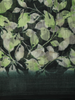 Bottle Green Leaf Printed Design Linen Cotton Casual Wear Saree