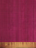 Bottle Green Mini Checked Woven Design Kanchipuram Silk Saree with Contrast Zari Border