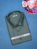 Bottle Green Plain Design Full Sleeve Cotton Shirt