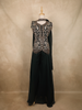 Bottle Green Sequins and Beads Embroidered Design Georgette Palazzo Suit