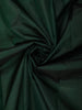 Bottle Green Striped Woven Design Kanchipuram Silk Saree with Zari Border