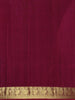 Bottle Green Stripes Zari Designed Silk Saree
