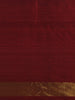 Bottle Green Temple Zari Woven Design Pure Kanchipuram Silk Saree