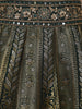 Bottle Green Floral Embroidered Semi Silk Lehenga for Brides - Diadem