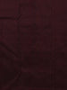 Brick Red Floral Zari Woven Design Pure Kanchipuram Silk Saree with Contrast Maroon Border