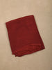Brick Red Traditional Ajrakh Printed Design Cotton Unstitched Salwar Material with Dupatta