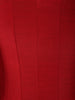 Bridal Red Heavy Sequins Embroidered Design Semi Silk Long Anarkali Gown with Contrast Dupatta