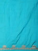 Bright Aqua Turquoise Blue Floral Butta Zari Woven Design Pure Banarasi Saree with Floral Zari Border