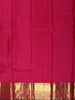 Bright Leaf Green Traditional Butta Woven Design Pure Kanchipuram Silk Saree with Contrast  Zari Border