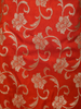 Bright Orange Floral Zari Woven Design Banarasi Silk Palazzo Suit with Choker Dupatta