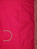 Bright Rani Pink Floral Zari Woven Design Pure Banarasi Silk Designer Saree with Zardozi Work Border