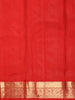 Bright Red Butta Woven Design Kanchipuram Silk Saree with Zari Border