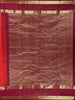 Bright Red Butta Woven Design Pure Kanchipuram Silk Saree with Contrast Zari Woven Border