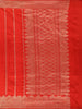 Bright Red Striped Woven Design Pure Banarasi Saree