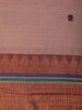 Brown Butta Design Pure Cotton Saree