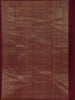Brown Checked Woven Kanchipuram Silk Saree