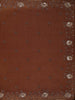 Brown Floral Bead And Sequin Embroidered Crepe Silk Saree