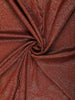 Brown Floral Design Semi Tissue Silk Saree