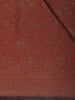 Brown Floral Design Semi Tissue Silk Saree