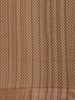 Brown Floral Design Semi Tussar Saree